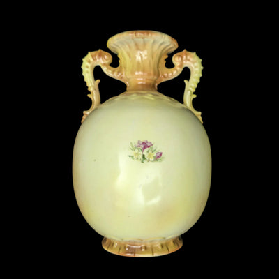 Vintage Hand-Painted Austrian Porcelain Vase by Austria (Art Nouveau, Rare), Circa 1900 🇦🇹🏺🎨