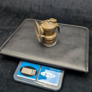 Vintage Brass Carbide Lamp by Auto-Lite (Industrial Artifact, RARE), 1931 ⛏️🔦🇺🇸