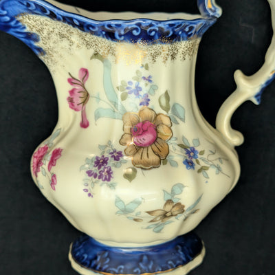 Antique Hand-Painted Porcelain Pitcher by EST 1820 (RARE, European), Circa 1900 🏺🌸✨
