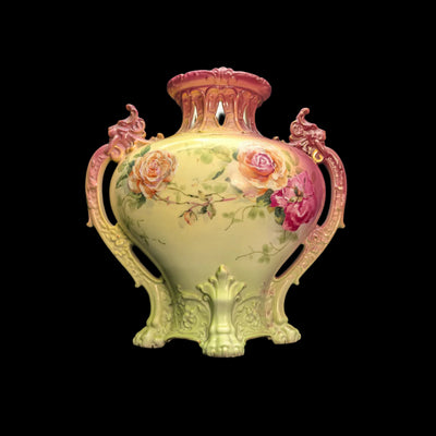 Antique Royal Bayreuth Porcelain Vase by Royal Bayreuth (RARE, Bavaria), Circa 1900 🏺👑🇩🇪
