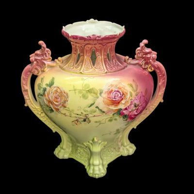 Antique Royal Bayreuth Porcelain Vase by Royal Bayreuth (RARE, Bavaria), Circa 1900 🏺👑🇩🇪