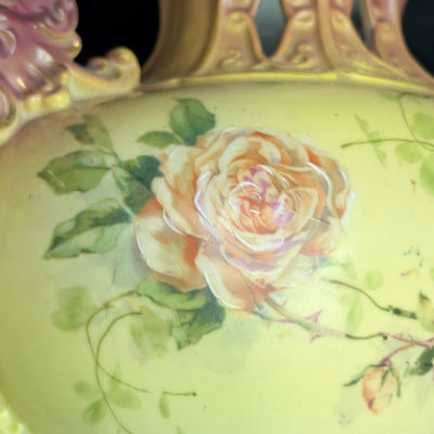 Antique Royal Bayreuth Porcelain Vase by Royal Bayreuth (RARE, Bavaria), Circa 1900 🏺👑🇩🇪