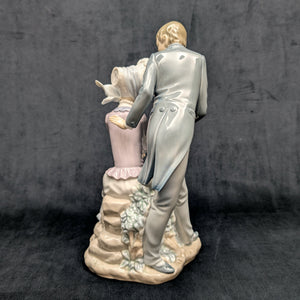 NAO by Lladro "Romantic Rendezvous" Figurine (DAISA 1984), Intact Parasol, Spain 💑🇪🇸💖
