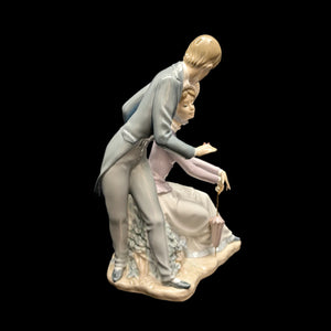 NAO by Lladro "Romantic Rendezvous" Figurine (DAISA 1984), Intact Parasol, Spain 💑🇪🇸💖