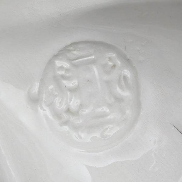 复古白瓷烛台（意大利）