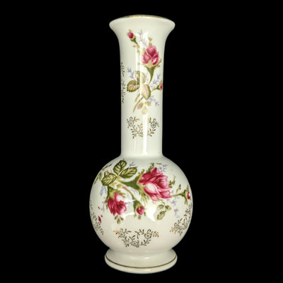 Vintage L&M Inc. Porcelain Rose Vase by L&M Inc. (Hand-Painted, USA), Circa 1950s 🌸🏺🇺🇸