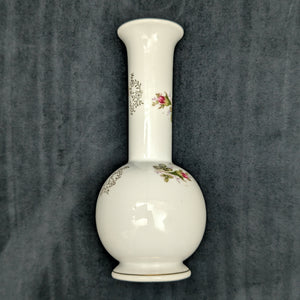 Vintage L&M Inc. Porcelain Rose Vase by L&M Inc. (Hand-Painted, USA), Circa 1950s 🌸🏺🇺🇸