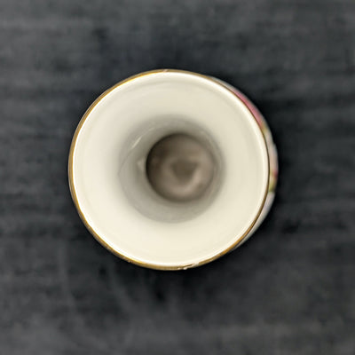 Vintage L&M Inc. Porcelain Rose Vase by L&M Inc. (Hand-Painted, USA), Circa 1950s 🌸🏺🇺🇸