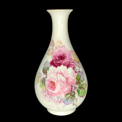 Vintage Noritake Hand-Painted Rose Vase by Noritake (RARE, Japan), Circa Mid-20th Century 🌸🏺🇯🇵