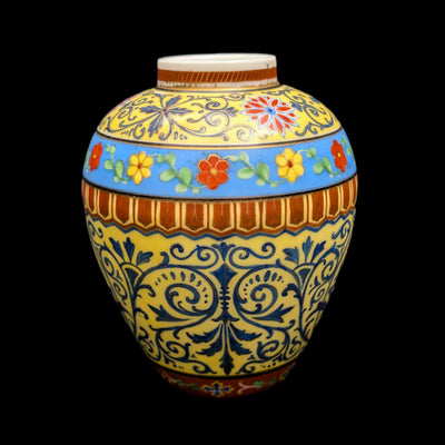 Antique Hand-Painted Dresden Porcelain Vase by Dresden (RARE, Germany), Circa 1900 🏺👑🇩🇪