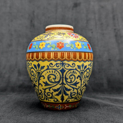 Antique Hand-Painted Dresden Porcelain Vase by Dresden (RARE, Germany), Circa 1900 🏺👑🇩🇪