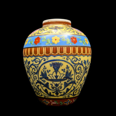 Antique Hand-Painted Dresden Porcelain Vase by Dresden (RARE, Germany), Circa 1900 🏺👑🇩🇪