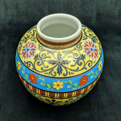 Antique Hand-Painted Dresden Porcelain Vase by Dresden (RARE, Germany), Circa 1900 🏺👑🇩🇪
