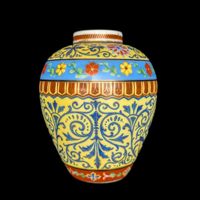 Antique Hand-Painted Dresden Porcelain Vase by Dresden (RARE, Germany), Circa 1900 🏺👑🇩🇪