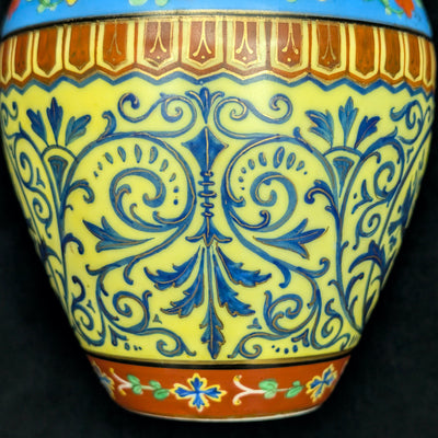Antique Hand-Painted Dresden Porcelain Vase by Dresden (RARE, Germany), Circa 1900 🏺👑🇩🇪