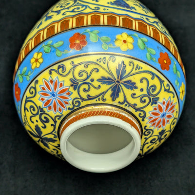 Antique Hand-Painted Dresden Porcelain Vase by Dresden (RARE, Germany), Circa 1900 🏺👑🇩🇪