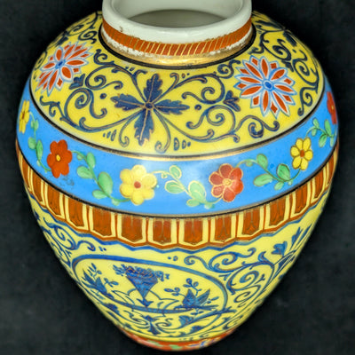 Antique Hand-Painted Dresden Porcelain Vase by Dresden (RARE, Germany), Circa 1900 🏺👑🇩🇪