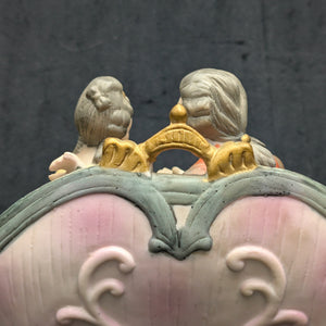 Vintage Royal Crown Porcelain Figurine by Royal Crown (Hand-Painted, Germany/Japan), Circa 1950s 💑👑🇩🇪