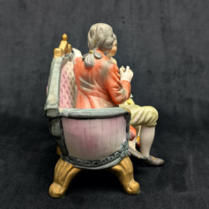 Vintage Royal Crown Porcelain Figurine by Royal Crown (Hand-Painted, Germany/Japan), Circa 1950s 💑👑🇩🇪