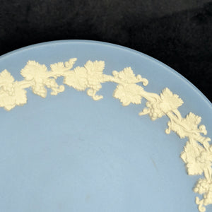 Wedgwood Blue Jasperware Pedestal Dish by Wedgwood (RARE, England), Circa Mid-20th Century 🇬🇧🏺✨