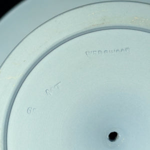 Wedgwood Blue Jasperware Pedestal Dish by Wedgwood (RARE, England), Circa Mid-20th Century 🇬🇧🏺✨