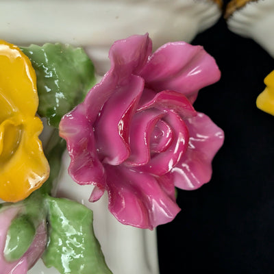 Royal Albert Old Country Roses Candle Holders (Set of 2, Vintage), Circa 1980s 🕯️🌹🇬🇧