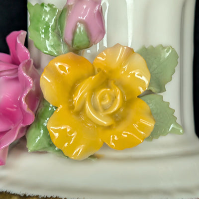 Royal Albert Old Country Roses Candle Holders (Set of 2, Vintage), Circa 1980s 🕯️🌹🇬🇧