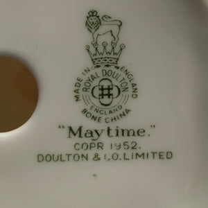 Antique Royal Doulton "Maytime" Figurine (RARE HN 2113), Hand-Painted Bone China, c. 1952 🩰🇬🇧👑