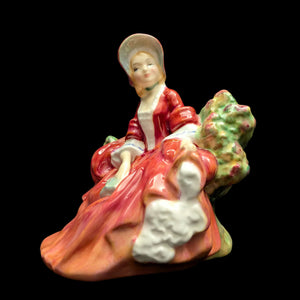 Antique Royal Doulton "Lydia" Figurine (HN 1908), Leslie Harradine Design, c. 1939 📚🌹🇬🇧