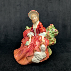 Antique Royal Doulton "Lydia" Figurine (HN 1908), Leslie Harradine Design, c. 1939 📚🌹🇬🇧