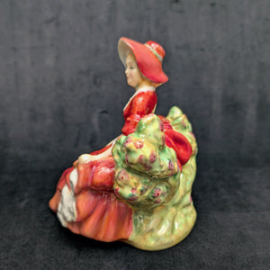 Antique Royal Doulton "Lydia" Figurine (HN 1908), Leslie Harradine Design, c. 1939 📚🌹🇬🇧