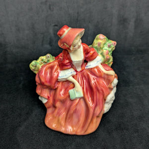Antique Royal Doulton "Lydia" Figurine (HN 1908), Leslie Harradine Design, c. 1939 📚🌹🇬🇧