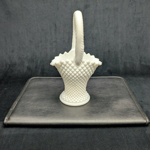 Vintage Westmoreland Milk Glass Basket by Westmoreland (Scalloped Edges, USA), Circa 1950s 🧺⚪🇺🇸