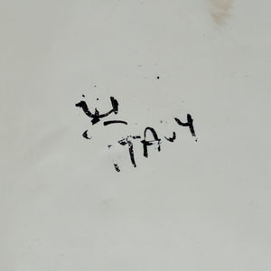 Vintage Italian Hand-Painted Swan Wall Fountain/Planter – Two-Piece Floral Ceramic Set (ITALY), c. 1960 🦢🇮🇹🌸