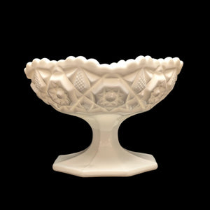 Vintage Bonbonschale aus Milchglas (Hersteller unbekannt)