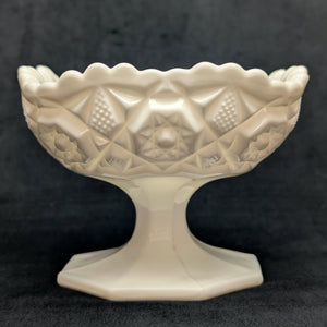 Vintage Bonbonschale aus Milchglas (Hersteller unbekannt)