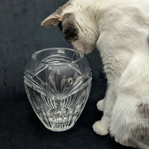 Marquis by Waterford Crystal Vase – Hand-Cut, Heavy Lead Crystal (Germany), c. 2000 💎✨🇩🇪