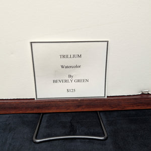 "Trillium", fechado en 2007, por Beverly Green