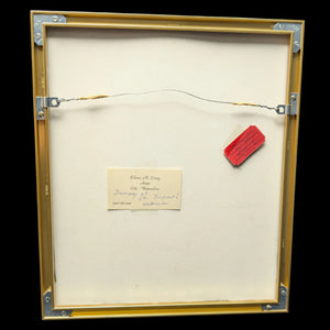 Eilene M. Craig, "Doorway at St. Vincent's" (Original Watercolor, Signed), Circa 1960s-1970s 🚪🎨☀️