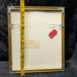 Eilene M. Craig, "Doorway at St. Vincent's" (Original Watercolor, Signed), Circa 1960s-1970s 🚪🎨☀️