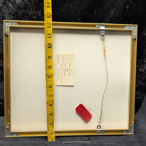 Eilene M. Craig, "Doorway at St. Vincent's" (Original Watercolor, Signed), Circa 1960s-1970s 🚪🎨☀️