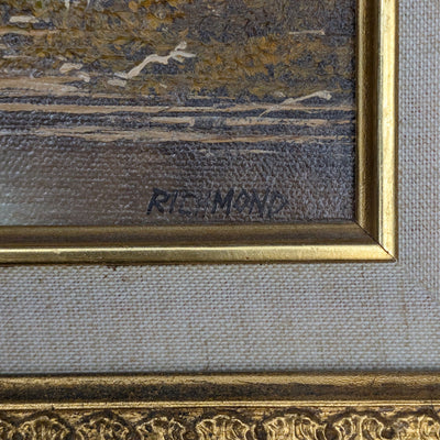 Un camino rústico: paisaje tonalista del norte de California por Carl Evers Richmond 🏞️