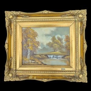 "Cottingham #1": An American Tonalist Landscape by Hill (Tranquil) 🏞️📜🏛️