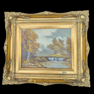 "Cottingham #1": An American Tonalist Landscape by Hill (Tranquil) 🏞️📜🏛️