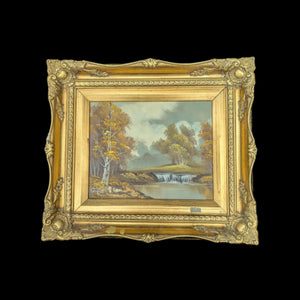 "Cottingham #1": An American Tonalist Landscape by Hill (Tranquil) 🏞️📜🏛️