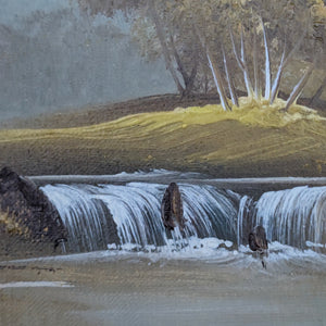 "Cottingham #1": An American Tonalist Landscape by Hill (Tranquil) 🏞️📜🏛️