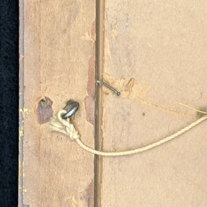 Original Oil Painting (Post-Impressionist Garden Landscape in Gold Frame), Attributed H. Hamm, Circa 1930s 🎨🌳🖼️