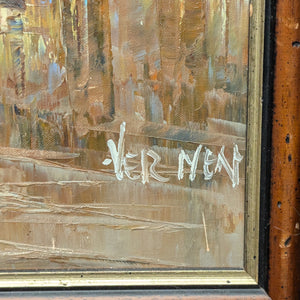 Escena callejera de París con el Arco del Triunfo de Vermen 🇫🇷