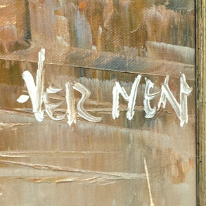 Escena callejera de París con el Arco del Triunfo de Vermen 🇫🇷