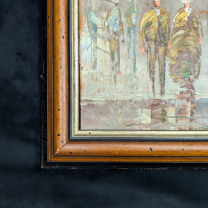 Escena callejera de París con el Arco del Triunfo de Vermen 🇫🇷